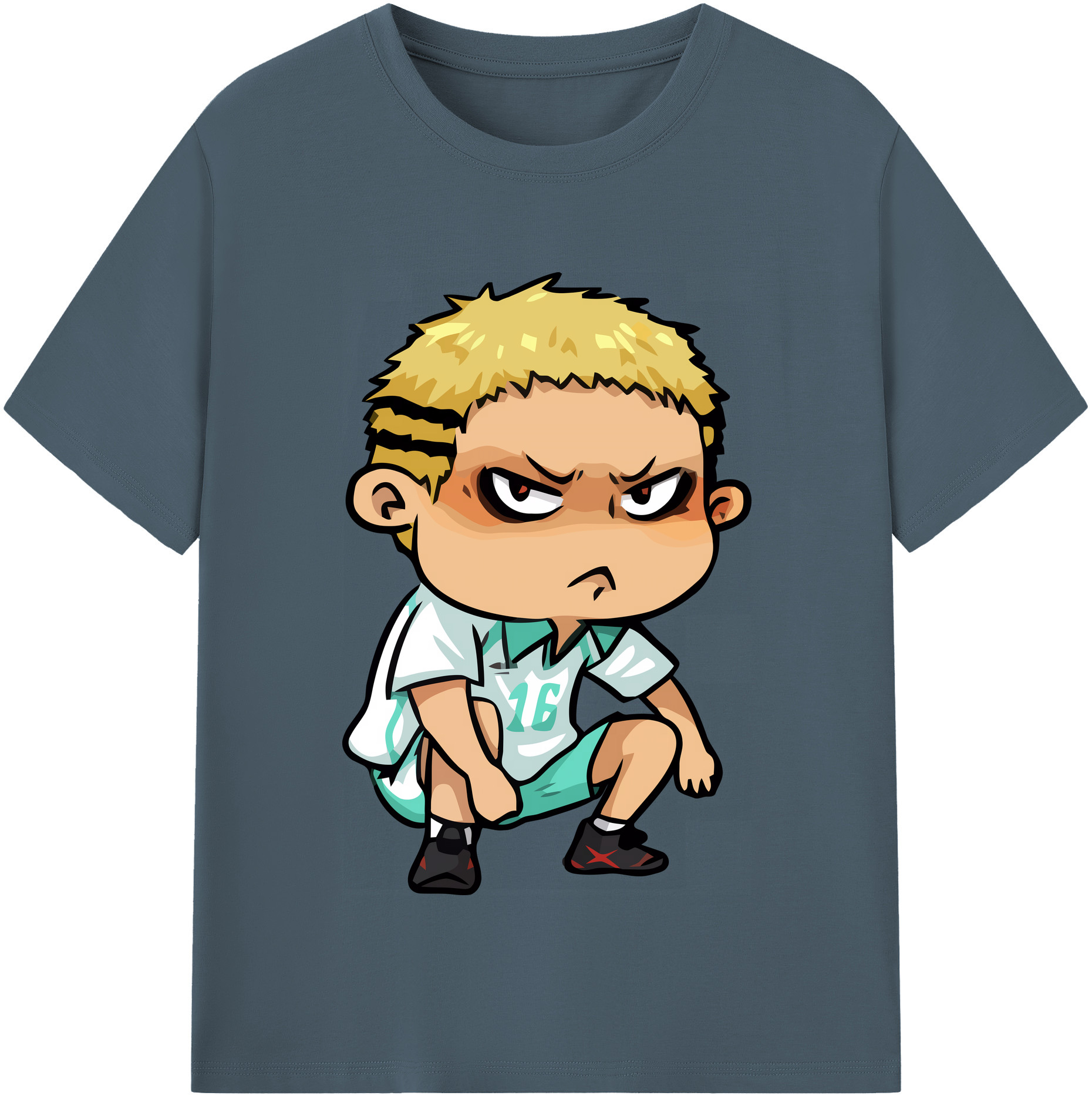 （画像用） ハイキュー!! Haikyu!! 綿100％半袖Tシャツ（フロントプリント）